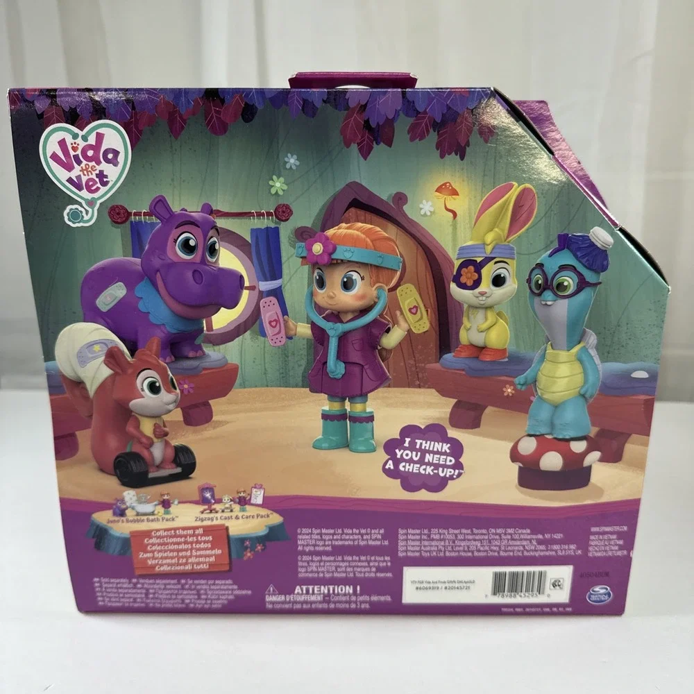 Vida The Vet Check Up & Care Friendship Figure 5 Pack New